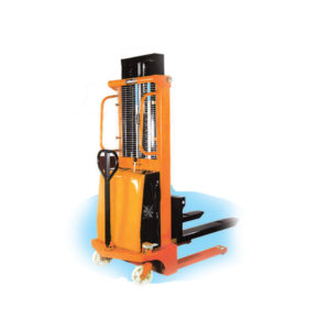 Semi-Electric Stacker (รถยกงา ขึ้น-ลงด้วยไฟฟ้า/เคลื่อนที่ด้วยแรงคน) "SLU"