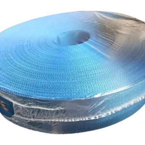 สายส่งน้ำเนื้อผ้าใบ สีน้ำเงิน